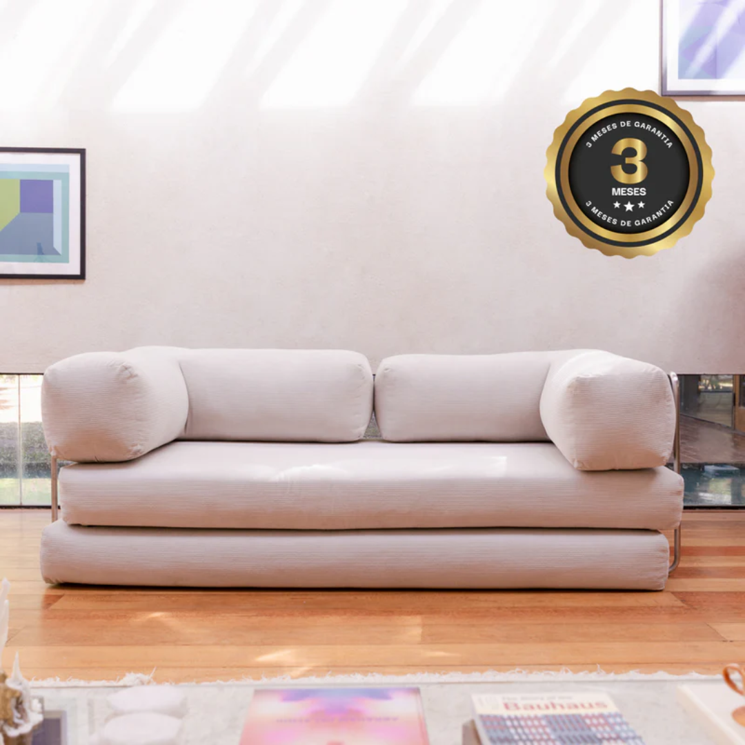 Bloom Sofa Bed Boucle Linen Fabric - Sofa in a Box
