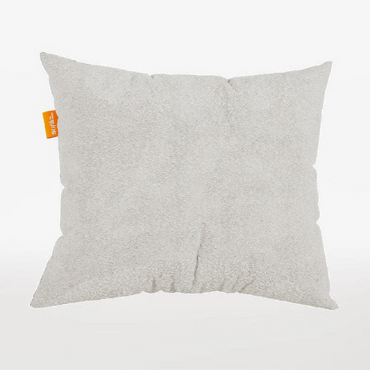 Bouclé Fabric Cushion - Linen Color - 45x45cm