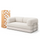 Bloom Sofa Bed Boucle Linen Fabric - Sofa in a Box