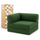 Bloom Sofa Bed Armchair Moss Green Boucle Fabric - Sofa in a Box